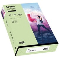 tecno Kopierpapier colors mittelgrün DIN A4 80 g/qm 500 Blatt von Tecno