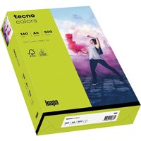 tecno Kopierpapier leuchtend grün DIN A4 160 g/qm - 250 Blatt von Tecno