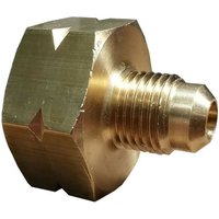 Linksanschluss für R32 f x 5/16 Gasflaschen - Tecnogas von Tecnogas
