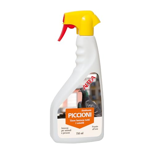 Altea Taubenabwehr, Taubenabwehr, langanhaltender Taubenabwehr, nicht schädlich für Mensch und Haustier, vertreibt Tauben und Möwen, gebrauchsfertiges Spray, 750 ml von Tecnokit