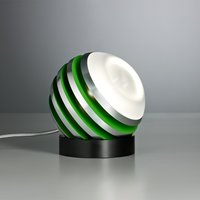 Tecnolumen Bulo LED Tischleuchte Aluminium / grün von Tecnolumen