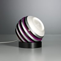 Tecnolumen Bulo LED Tischleuchte Aluminium / strawberry von Tecnolumen