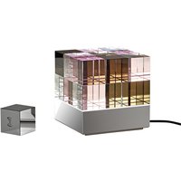 Tecnolumen - CUBELIGHTmove LED Tischleuchte mit Funkwürfel, rosa / schwarz von Tecnolumen