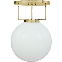Tecnolumen DMB 26 Bauhaus Deckenleuchte Ø: 30 cm, Messing poliert Tecnolumen DMB 26 Bauhaus Deckenleuchte Ø: 30 cm, Messing poliert von Tecnolumen