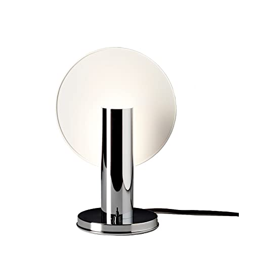 Tecnolumen De Stijl Nachttischleuchte verchromtes Metall Silber, Größe: Höhe: 32 cm, Durchmesser: 24 cm, DS36 Chr von Tecnolumen