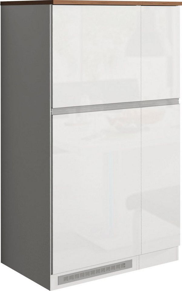 KOCHSTATION Küche KS-Sole Küchenschrank-Set, Breite 90 cm,Umbau-und Apothekerschrank im Set von KOCHSTATION