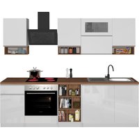 KOCHSTATION Küchenzeile "KS-Sole" Breite 256 cm, mit Geschirr-Abtropfschrank, ohne E-Geräte von Kochstation