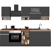 KOCHSTATION Küchenzeile "KS-Sole", Breite 256 cm, mit Geschirr-Abtropfschrank, ohne E-Geräte von Kochstation