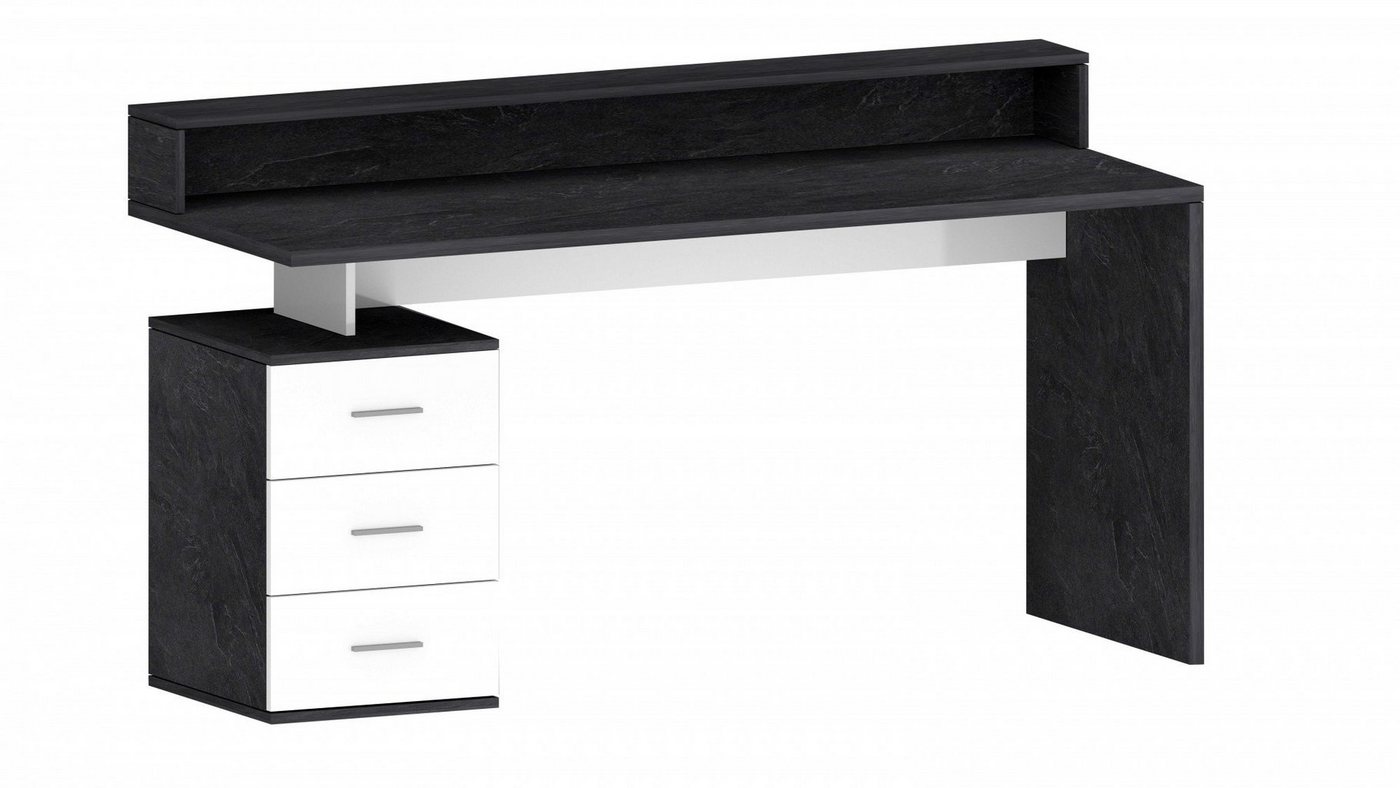 INOSIGN Schreibtisch NEW SELINA, mit Schreibtischaufsatz, hochwertiges ital. Design, Breite 160 cm von INOSIGN