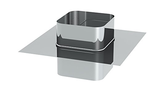 Dehnfugenblech für Schamotte, 160mm x 160mm Dehnfugenblech, Plattenmaß 330 x 330mm, Edelstahl von Tecnovis