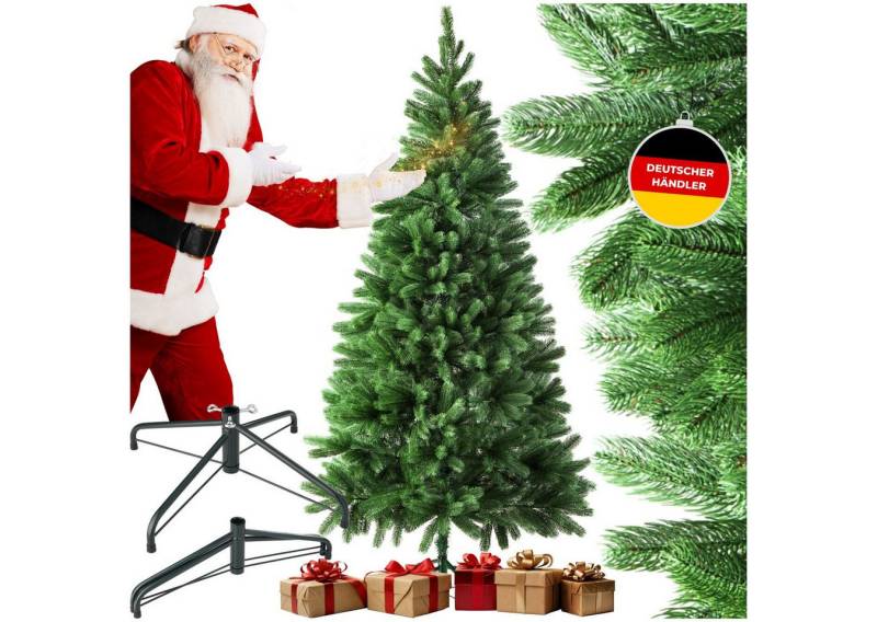 tectake Künstlicher Weihnachtsbaum Christbaum künstlich Tannenbaum 140-180cm Grün, Undekorierter/Unbeleuchteter Baum, verschiedene Größen, künstlich, Spritzguss tectake Künstlicher Weihnachtsbaum Christbaum künstlich Tannenbaum 140-180cm Grün, Undekorierter/Unbeleuchteter Baum, verschiedene Größen, künstlich, Spritzguss von Tectake