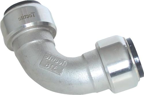 Edelstahl Steckfitting Tectite Bogen 90° 22 mm Innen/Innen lösbar, TS002A Edelstahl Steckfitting Tectite Bogen 90° 22 mm Innen/Innen lösbar, TS002A von Tectite