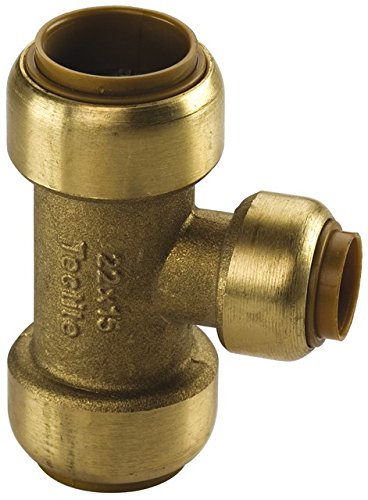 Kupfer Steckfitting Tectite T-Stück reduziert 28 mm x 28 mm x 22 mm, T130R von Tectite