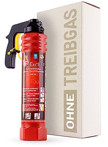F-Exx 8.0 F - Schaum-Feuerlöscher für Haushalt und Küche - 800ml Löschspray Made in Germany F-Exx 8.0 F - Schaum-Feuerlöscher für Haushalt und Küche - 800ml Löschspray Made in Germany von F-Exx
