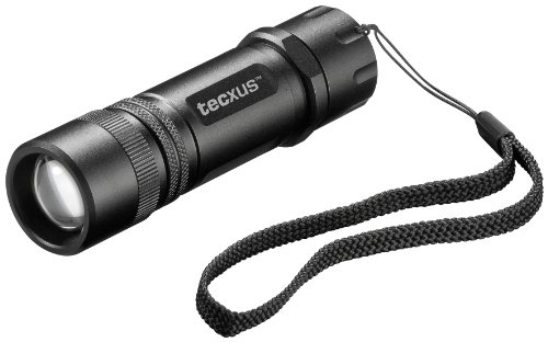 Tecxus rebellight X130 kompakte und fokussierbare LED Taschenlampe mit Dimmfunktion von Tecxus