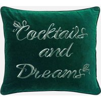 Ted Baker Cocktails & Dreams Cushion - 45X45cm - Forest von Ted Baker