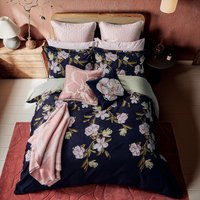 Ted Baker Opal Floral Duvet Set - Navy - Double von Ted Baker