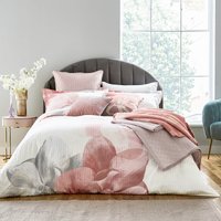 Ted Baker Photo Magnolia Duvet Cover - Pink - Double von Ted Baker
