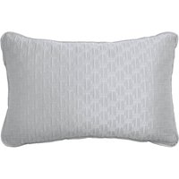 Ted Baker T Quilted Cushion - 60x40cm - Silver von Ted Baker