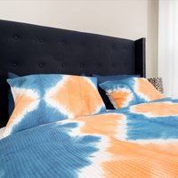 Krawatte Und Farbstoff Quiltdecke Set, Mit Kissenbezug, King Quilted Decke, Queen Baumwolldecke, Bettset Krawatte Und Farbstoff Quiltdecke Set, Mit Kissenbezug, King Quilted Decke, Queen Baumwolldecke, Bettset von TeddiesAfrique