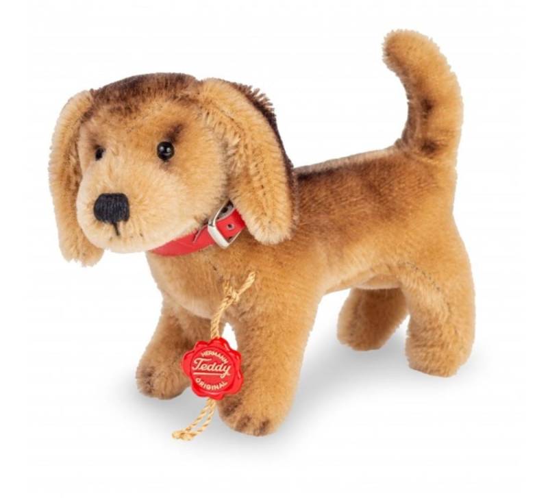 Teddy Hermann® Dekofigur Teddy Hermann Dackel Replika stehend 12 cm von Teddy Hermann®