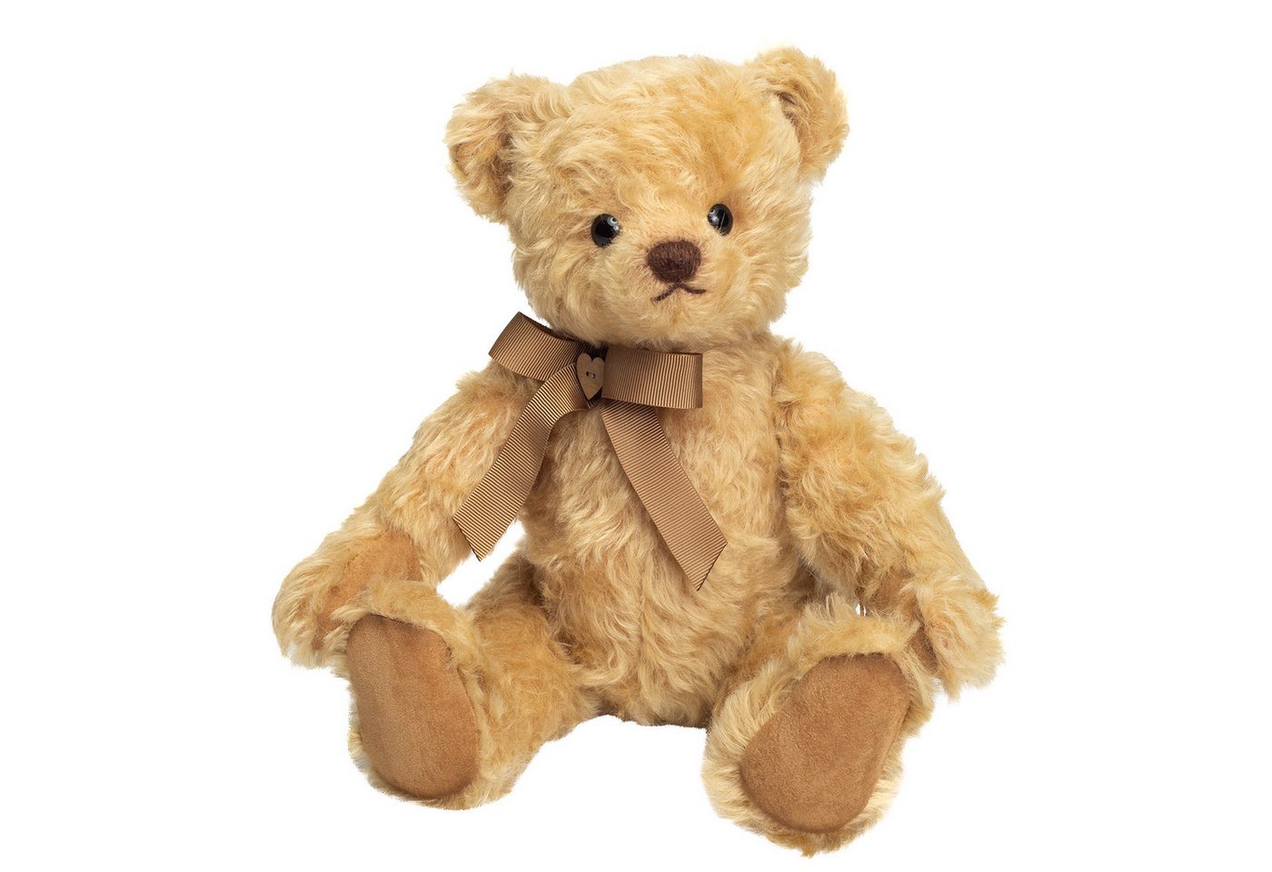 Teddy Hermann® Dekofigur Teddy Hermann Nostalgie Teddybär gold 38 cm von Teddy Hermann®