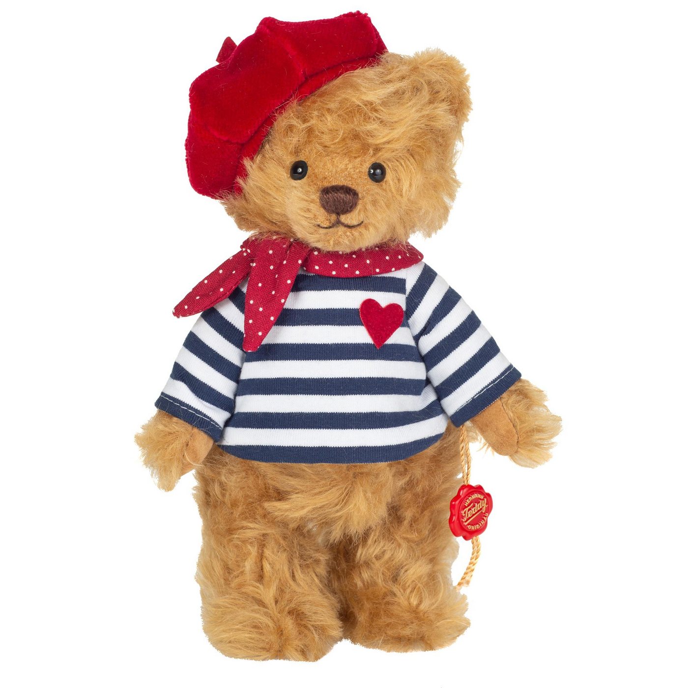 Teddy Hermann® Dekofigur Teddy Hermann Teddybär Armand 21 cm Stoffteddybär von Teddy Hermann®