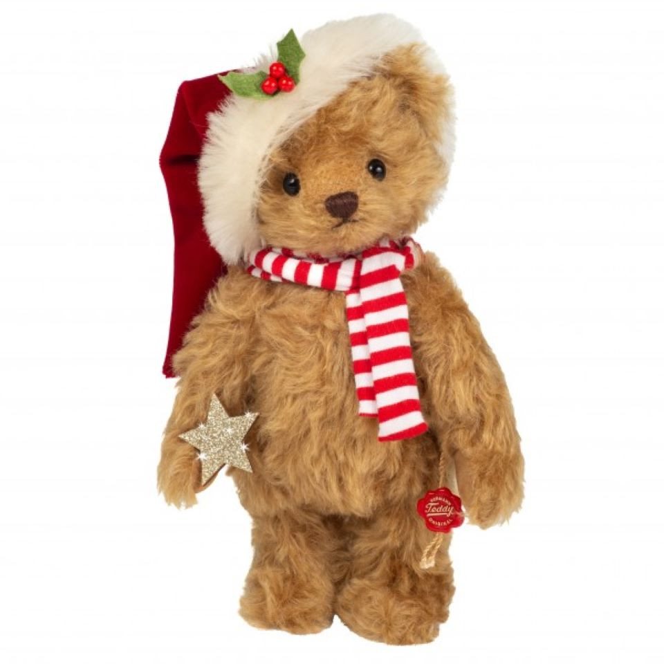 Teddy Hermann® Dekofigur Teddy Hermann Weihnachtsbär Nikolas 25 cm von Teddy Hermann®