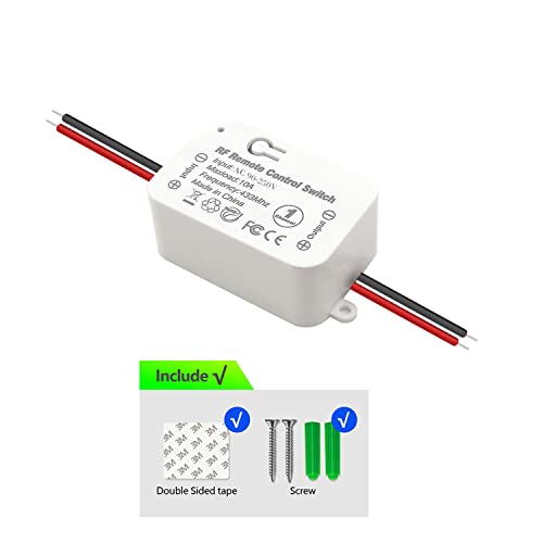 Tedeligo Wireless Schalter Kit nur 1 Empfänger, Kabelloses Schalterzubehör Tedeligo Wireless Schalter Kit nur 1 Empfänger, Kabelloses Schalterzubehör von Tedeligo