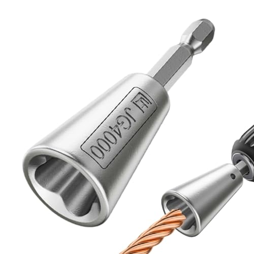 Tedious Werkzeug zum Abisolieren und Verdrillen von Drähten | Abisolierwerkzeug - Drahtdrehgriff für Bohrschrauber, Schnelldrehwerkzeug, Elektriker-Drahtdrehwerkzeug Tedious Werkzeug zum Abisolieren und Verdrillen von Drähten | Abisolierwerkzeug - Drahtdrehgriff für Bohrschrauber, Schnelldrehwerkzeug, Elektriker-Drahtdrehwerkzeug von Tedious