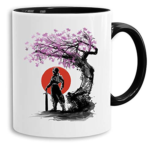 Red Sun Trunks - Tasse Kaffeetasse Son Ruffy Luffy Naruto Saitama One Dragon Master Goku Ball Vegeta Roshi Piece Db, Farbe:Weiß von Tee Kiki