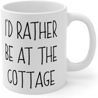 Cottage Becher, Ich Wäre Lieber Im Geschenk von TeeRificDesigns