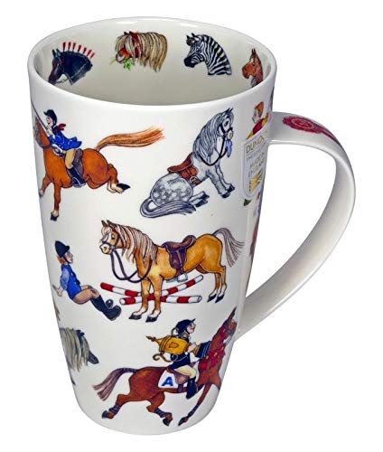 Dunoon Becher Henley Horseplay Reitturnier 600ml von Teegalerie Anno 1773