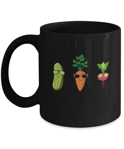 Kaffeebecher Lustige Sonnenbrille Gartenarbeit Gemüse Vegan Tasse Kaffeebecher Lustige Sonnenbrille Gartenarbeit Gemüse Vegan Tasse von Teegarb Letter Blanket