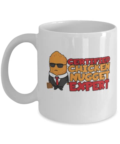 Kaffeetasse Lustig Zertifiziert Chicken Nugget Expert Foodie Sarkasmus von Teegarb Letter Blanket