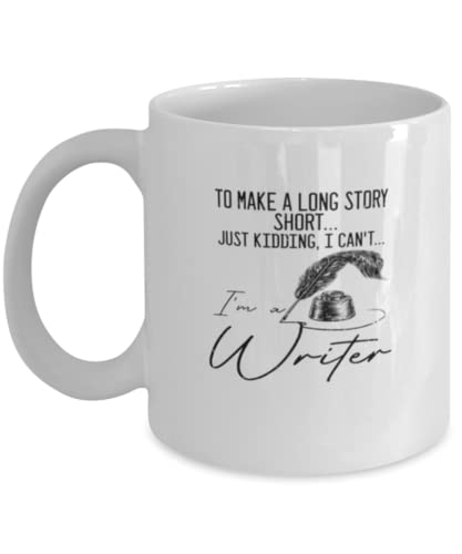 Kaffeetasse Lustige To Make A Long Story Short Writter Novel Kaffeetasse Lustige To Make A Long Story Short Writter Novel von Teegarb Letter Blanket