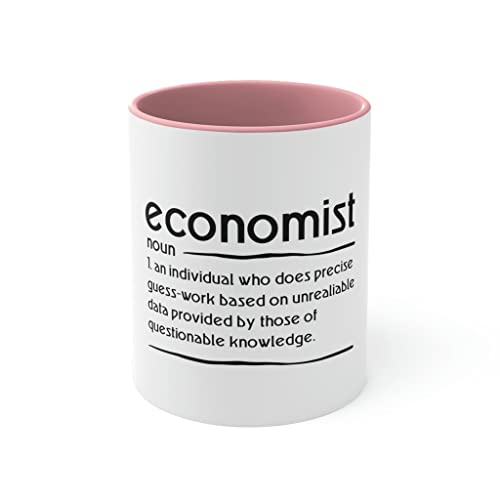 Kaffeetasse mit Akzent, 325 ml, Humorvolle Kommunalwissenschaft, Gesellschaft, Wirtschaft, Steuerabzug, Fan, 325 ml, Pink von Teegarb Letter Blanket