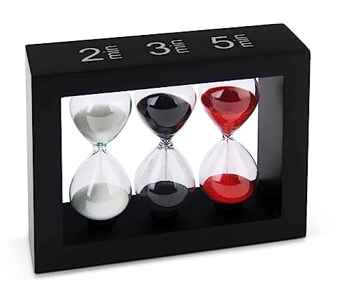MAOCI - Tee-Sanduhr schwarz - 3 Zeiten MAOCI - Tee-Sanduhr schwarz - 3 Zeiten von Teeladen Herzberg