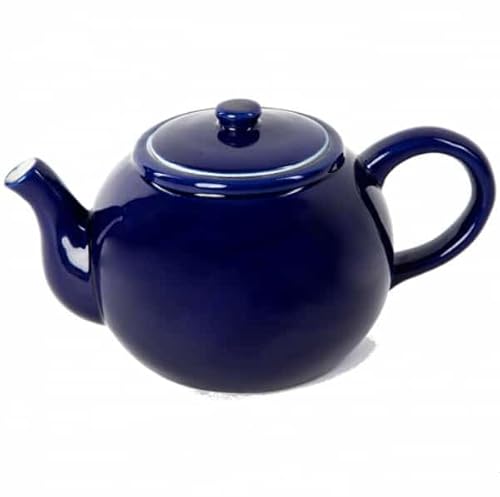 XXL Jumbo Teekanne Porzellan 2,5l - blau - Jumbo-Teekanne von Teeladen Herzberg