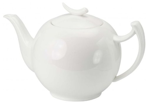 TeaLogic Teekanne Epsilon 1,0l weiß - Fine Bone China von TeaLogic - White Cherry