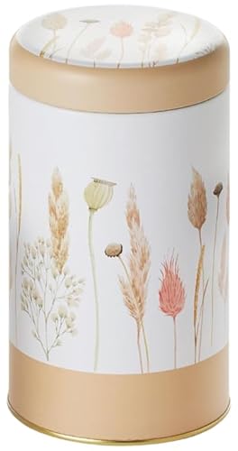 Teemando Dose Smilla, 150 g Weißblech, rund, Stülpdeckel matt H 14,5 cm, Ø 8,5 cm Teemando Dose Smilla, 150 g Weißblech, rund, Stülpdeckel matt H 14,5 cm, Ø 8,5 cm von Teemando