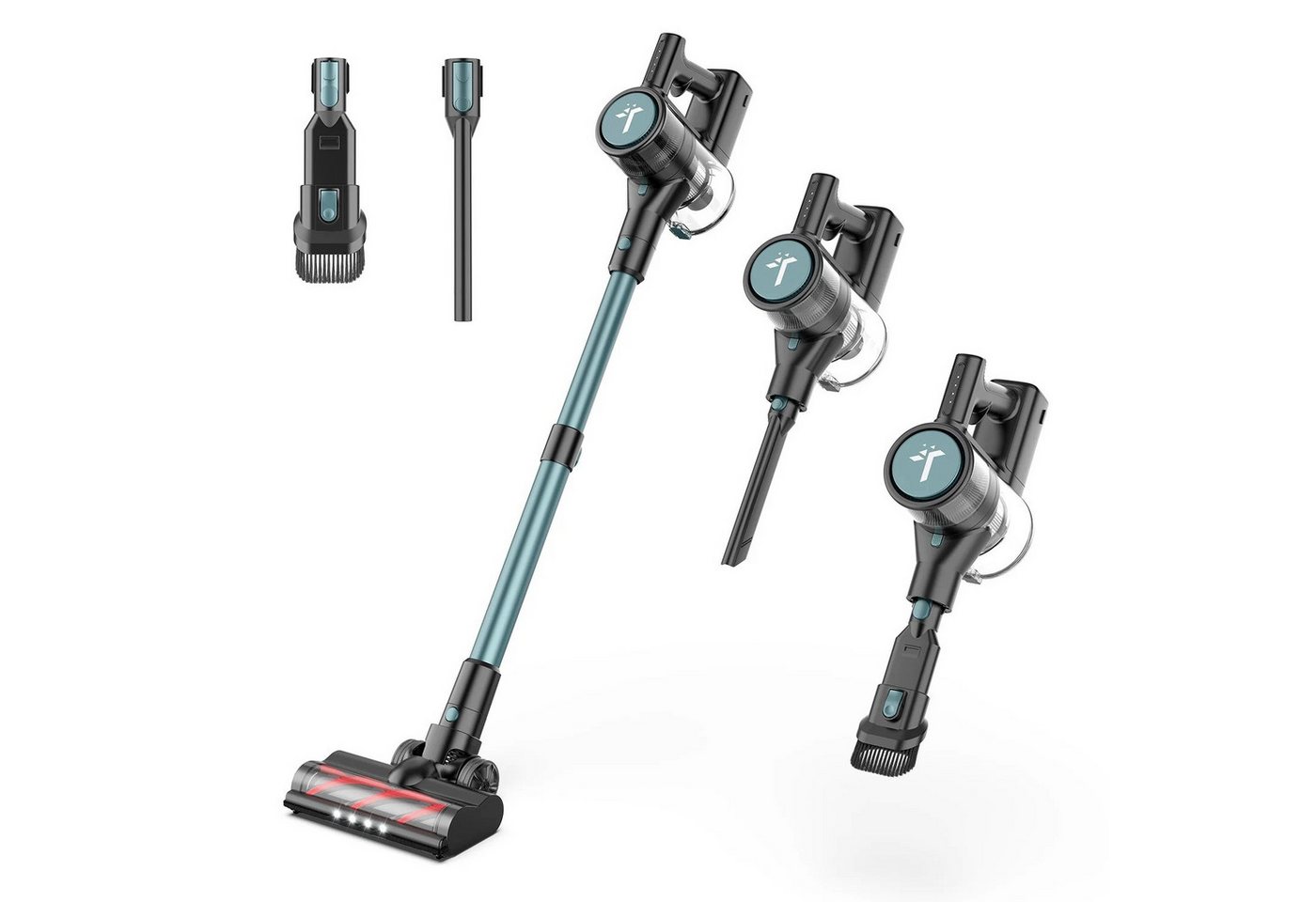 Teendow Akku-Handstaubsauger Teendow P11Pro Handstaubsauger, 30 Min Laufzeit von Teendow
