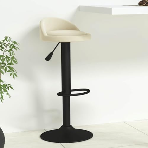 Teenpull Bar Stools Set of 2, Counter Height Chairs, Swivel Kitchen Island Stools with Back, Adjustable Velvet Barstools for Dining Room Teenpull Bar Stools Set of 2, Counter Height Chairs, Swivel Kitchen Island Stools with Back, Adjustable Velvet Barstools for Dining Room von Teenpull
