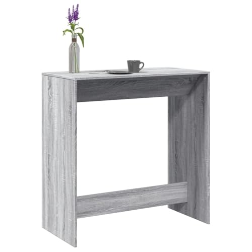 Teenpull Bartisch Grau Sonoma 102x50x103,5 cm, Modernes Holzwerkstoff Design für Küche, Esszimmer, Wohnzimmer Teenpull Bartisch Grau Sonoma 102x50x103,5 cm, Modernes Holzwerkstoff Design für Küche, Esszimmer, Wohnzimmer von Teenpull