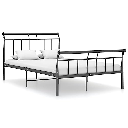 Teenpull Bettgestell Schwarz Metall, 120x200 cm, Robustes Einzelbett mit stabilen Lattenrost, langlebiges Design für erholsamen Schlaf, ideal als Plattform-Bettrahmen Teenpull Bettgestell Schwarz Metall, 120x200 cm, Robustes Einzelbett mit stabilen Lattenrost, langlebiges Design für erholsamen Schlaf, ideal als Plattform-Bettrahmen von Teenpull