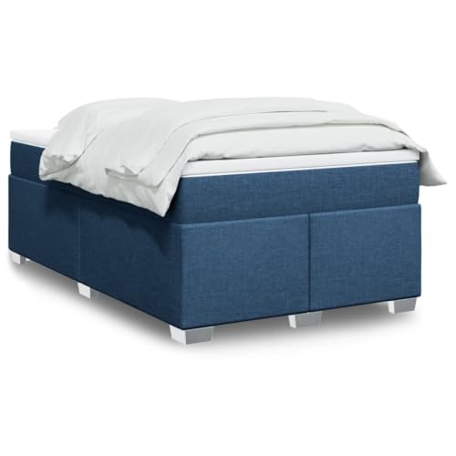 Teenpull Boxspringbett 120x200 cm mit Taschenfederkernmatratze, Matratzenauflage und stabilem Holzrahmen, blaues Stoffbezug für Schlafzimmer, erholsamer Schlaf Teenpull Boxspringbett 120x200 cm mit Taschenfederkernmatratze, Matratzenauflage und stabilem Holzrahmen, blaues Stoffbezug für Schlafzimmer, erholsamer Schlaf von Teenpull