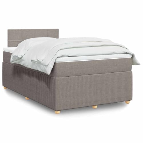 Teenpull Boxspringbett Set mit Matratze, Taupe 120x190 cm, Stoff, Taschenfederkern Matratzenauflage, Kopfteil, LED-Beleuchtung, Stabiler Bettrahmen für erholsamen Schlaf Teenpull Boxspringbett Set mit Matratze, Taupe 120x190 cm, Stoff, Taschenfederkern Matratzenauflage, Kopfteil, LED-Beleuchtung, Stabiler Bettrahmen für erholsamen Schlaf von Teenpull