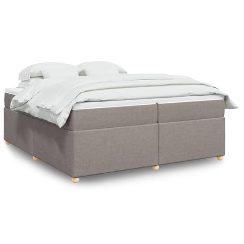 Teenpull Boxspringbett Taupe 200x200 cm, mit Taschenfederkernmatratze, Matratzenauflage & Lattenrost – Komfortables Polsterbett für erholsamen Schlaf Teenpull Boxspringbett Taupe 200x200 cm, mit Taschenfederkernmatratze, Matratzenauflage & Lattenrost – Komfortables Polsterbett für erholsamen Schlaf von Teenpull