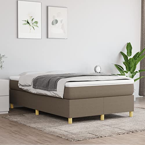 Teenpull Boxspringbett mit Matratze, Taupe, 120x200 cm, strapazierfähiger Stoff, Taschenfederkern, mittelfeste Unterstützung, ideal für erholsamen Schlaf Teenpull Boxspringbett mit Matratze, Taupe, 120x200 cm, strapazierfähiger Stoff, Taschenfederkern, mittelfeste Unterstützung, ideal für erholsamen Schlaf von Teenpull
