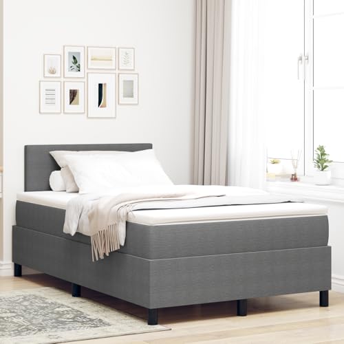 Teenpull Boxspringbett mit Memory Foam Matratze, 120x200 cm, Hellgrauer Cordstoff, Modernes Design, Schlafzimmer Möbel Set Teenpull Boxspringbett mit Memory Foam Matratze, 120x200 cm, Hellgrauer Cordstoff, Modernes Design, Schlafzimmer Möbel Set von Teenpull